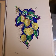 Mixed media "Lemons" Piero