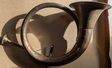 Corno caccia decorativo in - corno,