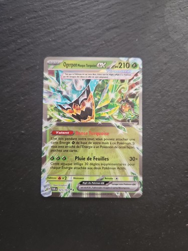 Carte pokémon ogerpon - carte,