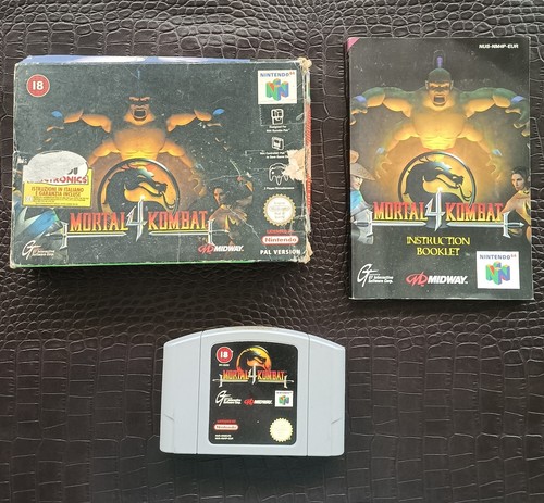 Mortal combat nintendo 64 - mortal,