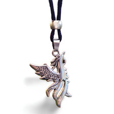 Collana con ciondolo fenice