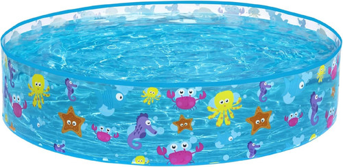 Piscina fuori terra tonda - terra,