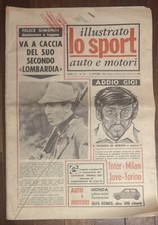 Lo Sport Illustrato - nr 35 del 19 ottobre 1967 con ricordo di Gigi Meroni
