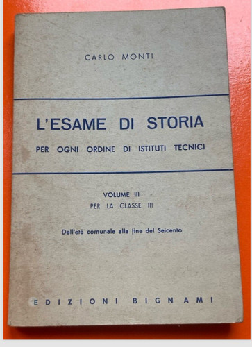Esame storia volume iii - l'esame,