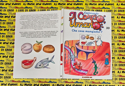 Book libro esplorando corpo - libro,