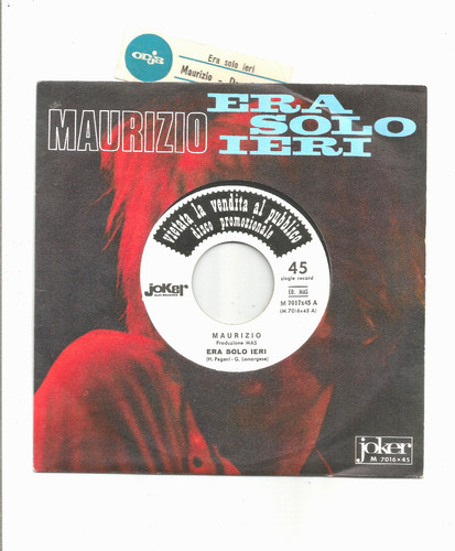 Maurizio giri jukebox 1964 - maurizio,