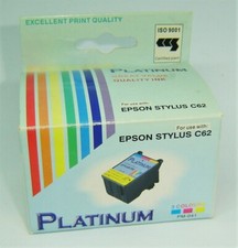 Cartuccia di inchiostro PLATINUM 3 colori per stampanti Epson Stylus C62 NUOVA E SIGILLATA
