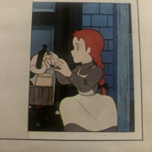 Figurina anna dai capelli - figurina,