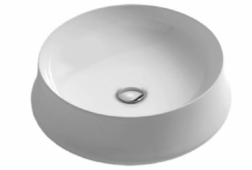 Lavabo appoggio sharp tondo - lavabo,