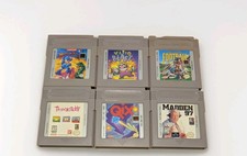 6 giochi originali Game Boy -