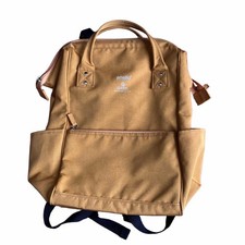 anello yellow nylon backpack
