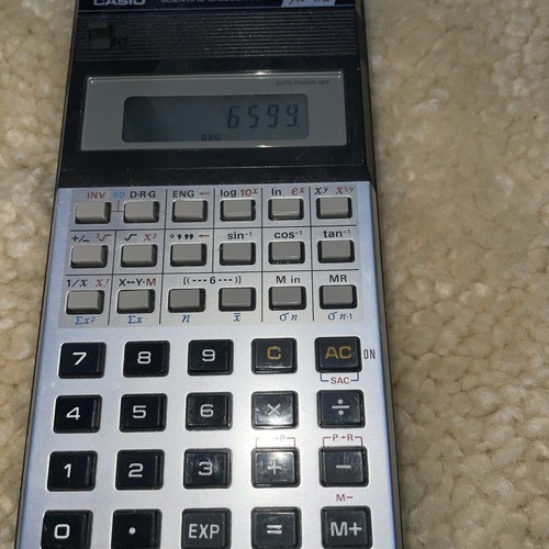 Calcolatrice vintage casio - vintage,