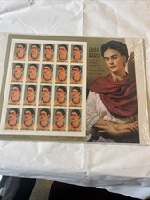 Francobolli Frida Kahlo come nuovi 20x34¢ 2000, condizioni OG/MNH/UM