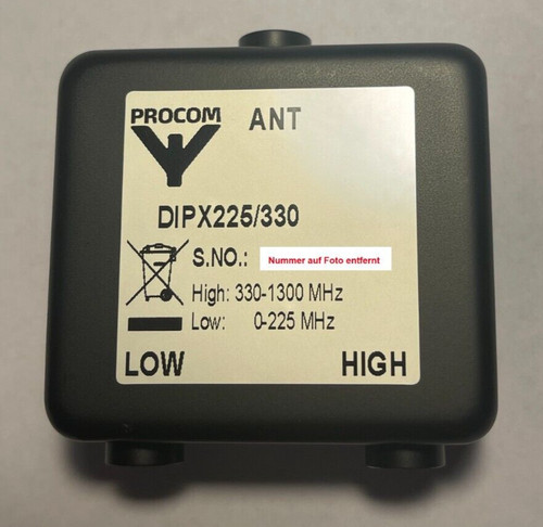 Procom dipx 225 - dipx, diplexer
