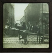 Antique magic lantern slides - magic,