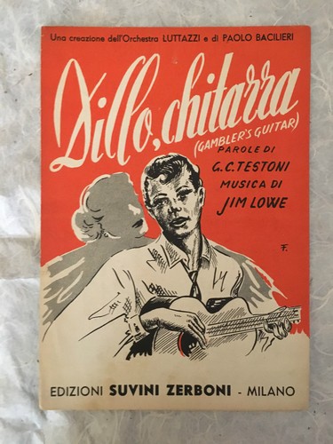 Spartito musicale dillo - musicale,