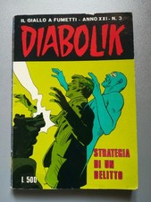DIABOLIK ANNO XXI N 3-1982-STRATEGIA DI UN DELITTO-SP.TRACCIATA!
