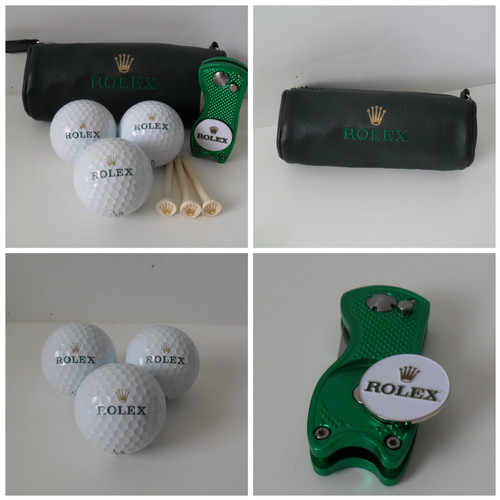 Rolex golf pouch 3 palline - rolex,