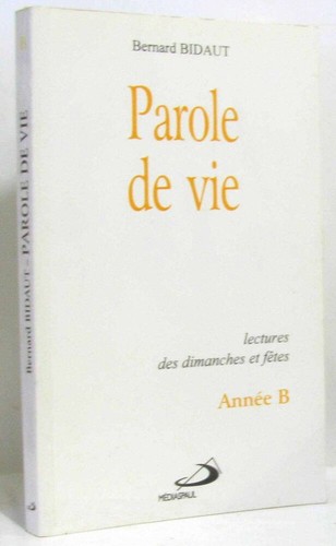 Parole vie lectures des - parole,