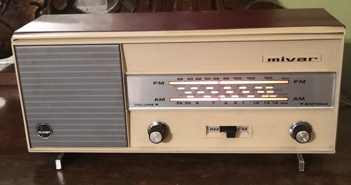 Radio valvole vintage anni - a,