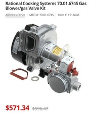 Rational Combi Oven Gas Valve