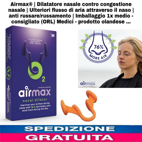 Dilatatore nasale airmax - dilatatore,