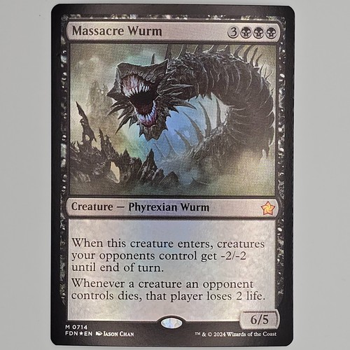 Massacre wurm 0714 - 0714, foil