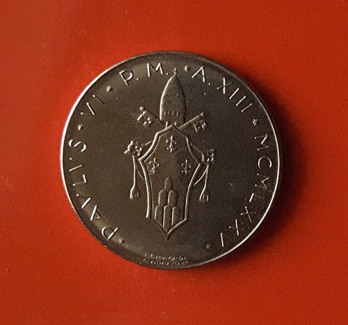 Lire 1975 vaticano errore - 50,