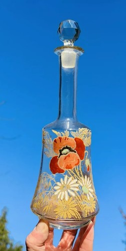 Decanter vetro smaltato - vetro,