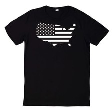 T-Shirt Cool USA con Bandiera