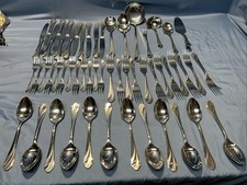 Set posate vintage 55 pezzi