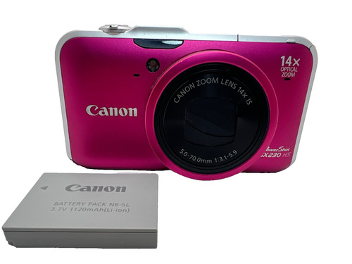Canon powershot sx230 1 - canon, hs