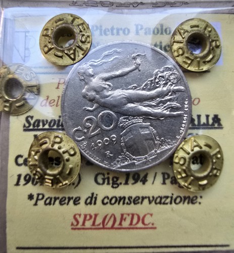 Centesimi 1909 libertà - 20,