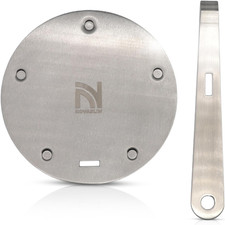 Adattatore per Piastra a Induzione – in Acciaio Inox Con Manico Rimovibile – Ø 1