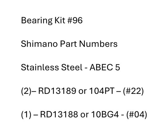 Kit cuscinetti shimano - kit,