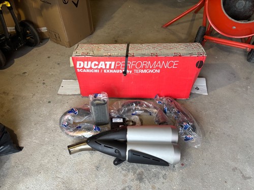 Impianto scarico ducati - impianto, di