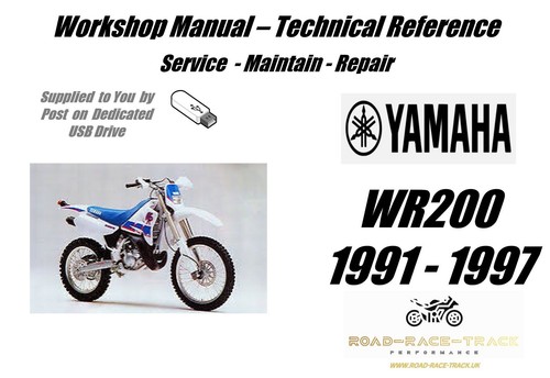 Yamaha wr200 200 manuale - wr200, wr