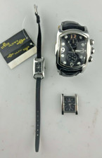 Stock 3 Orologi Quarzo Non Funzionanti Analogici Acciaio Per Riparazioni Ricambi