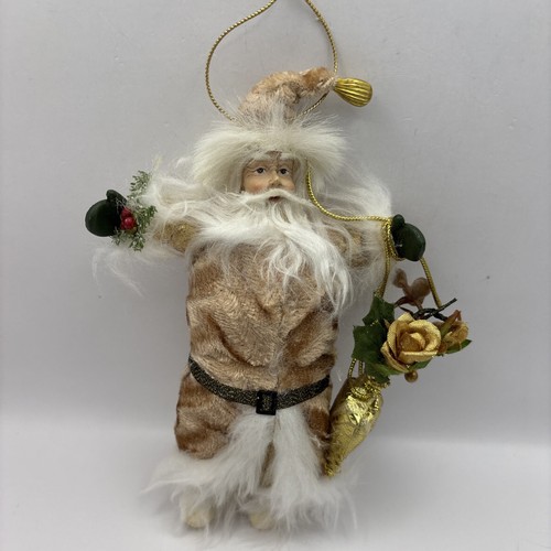 Statuina ornamento babbo - statuina,
