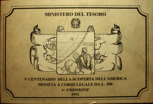 Italia 500 lire argento - italia,