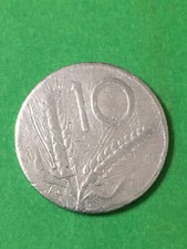 10 Lire Anno 1953 - Moneta Rara Con Errore Di Stampa ( Aratro Non In Asse ) 