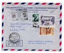 Gronchi Rosa Rivestito Grigio su Airogramma - Certificato