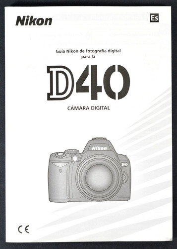 Nikon d40 manuale istruzioni - nikon,