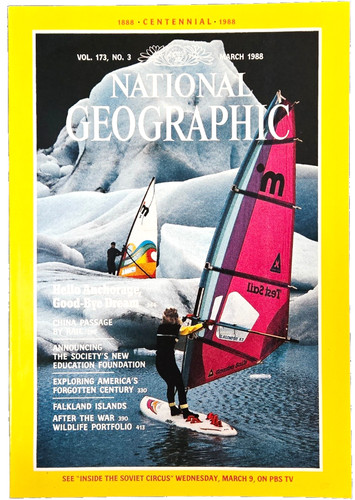 National geographic march 1988 - geographic,