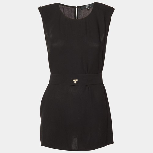 Top elisabetta franchi nero - top,