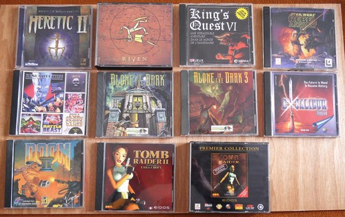 Lot jeux rom vintage - lot, cd-rom