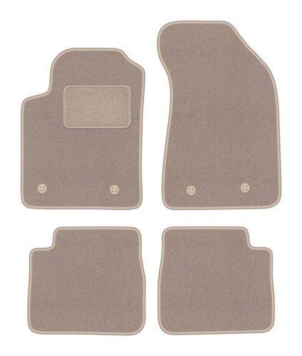 Tappetini velluto beige - tappetini,