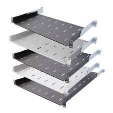 Mensola rack regolabile - 19", 1u