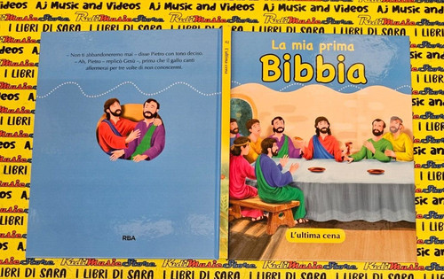 Book libro mia prima - la, bibbia