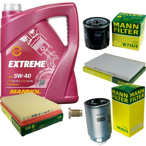 Mann controllo set mannol - mann,